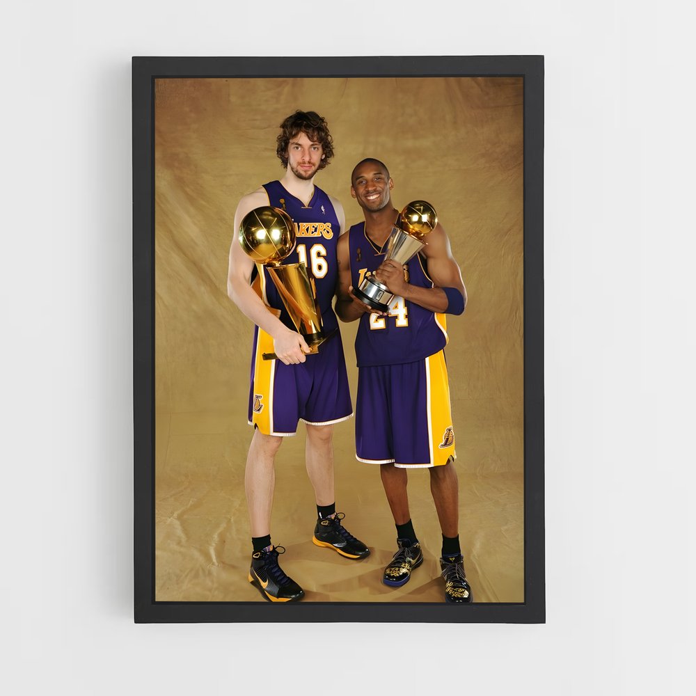 Poster La Victoire de Pau – affiche Basketball (vue 2)